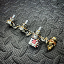 J Bass "Mini Pot" Dual Tone Pre-Wired Harness