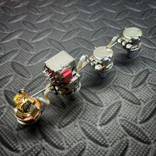 J Bass "Mini Pot" Dual Tone Pre-Wired Harness