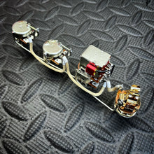 J Bass "Mini Pot" Dual Tone Pre-Wired Harness